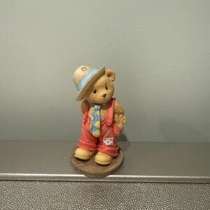 Vtg Cherished Teddies Logan Love Is A Bear Necessity Ltd Figurine 103756, 1996 r
